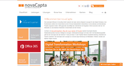 Desktop Screenshot of novacapta.de